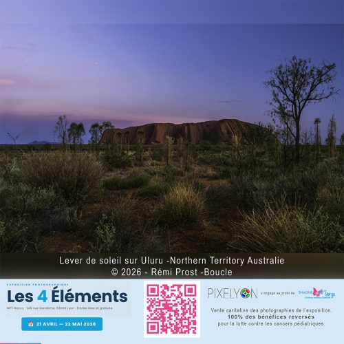 Remi Prost - Boucle Lever de soleil sur Uluru -Northern-Territory-Australie